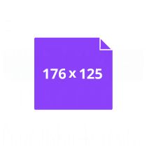 Kuverta - B6 176x125 mm brez okenca