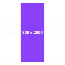 Blockout PET, 250g/m2 800x2000 mm