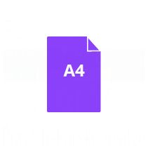 Letak A4 210x297 mm