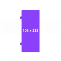 Katalog A6 pokončen 105x235 mm, odprt format 210x148 mm