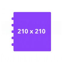 Zbornik Q-210 210x210 mm, odprt format 420x210 mm