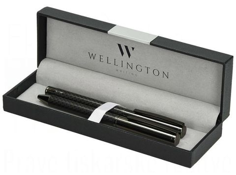 LUXURY WRITING SET CARBON BP+RB ANTRACIT