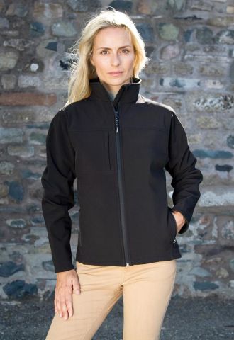 ŽENSKA SOFT SHELL KLASIČNA JAKNA