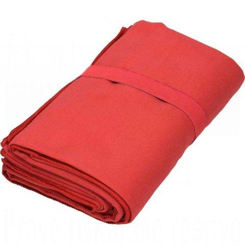 BRISAČA ACTIVE XXL MICROFIBRA 100X180CM RDEČA